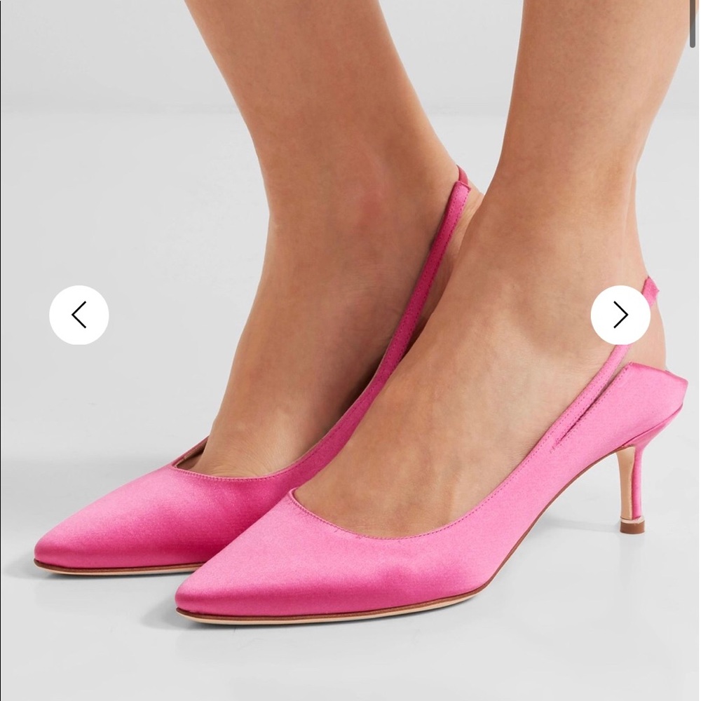 Manolo blahnik-vetements gorgeous!! pink pumps